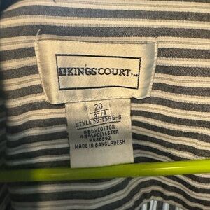 Kings court men’s dress shirt